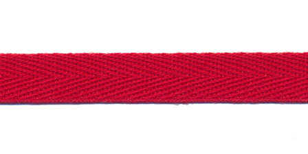 Rood [#10] keperband 10 mm (ca. 32 m)