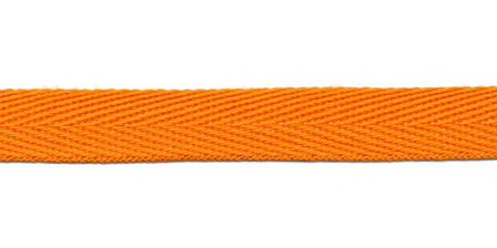 Oranje [#38] keperband 10 mm (ca. 32 m)