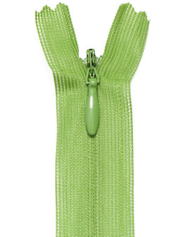 Blinde rits appel groen 22.5 cm (5 stuks)