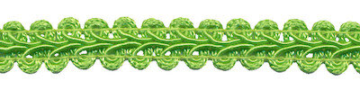 Galonband limegroen 9 mm (ca. 16 meter)