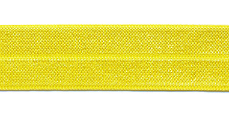 Geel #041 elastisch biaisband 20 mm (ca. 25 m)