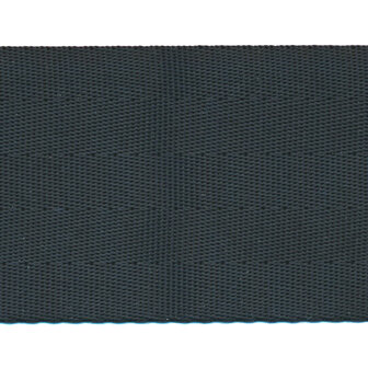 Tassenband autogordel-look 50 mm zwart STEVIG (50 m)
