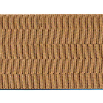Tassenband autogordel-look 50 mm licht bruin STEVIG (ca. 5 m)