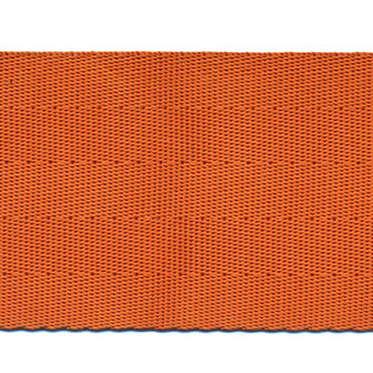 Tassenband autogordel-look 50 mm roest oranje/bruin STEVIG (ca. 5 m)
