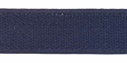 Klittenband 25 mm donker blauw (ca. 25 m) - haak