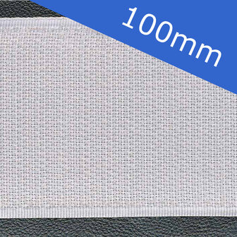 Klittenband 100 mm HAAK wit (rol van ca. 25 m)
