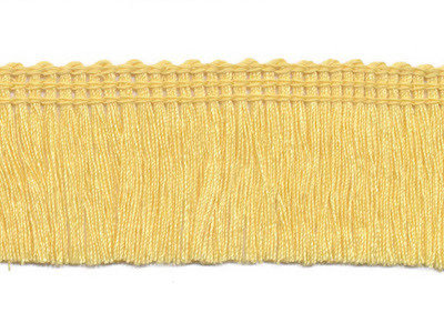 Franjeband custard geel ca. 30 mm (ca. 22 meter)