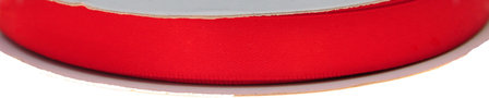 Rood dubbelzijdig satijnband 13 mm (ca. 30 m)