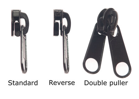 Types sliders nylon zipper size #10