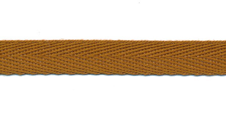 Donker roestbruin [#35] keperband 10 mm (ca. 32 m)