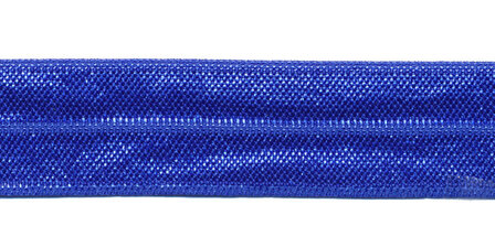 Kobalt blauw #011 elastisch biaisband 20 mm (ca. 25 m)