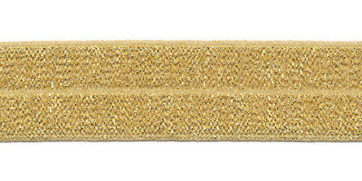 Goud #200 elastisch biaisband 20 mm (ca. 25 m)