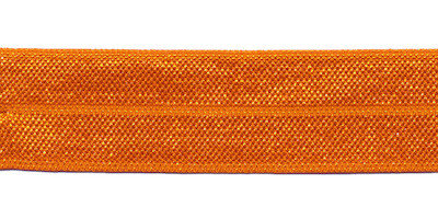 Oranje #099 elastisch biaisband 20 mm (ca. 25 m)