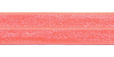 Peach #003 elastisch biaisband 20 mm (ca. 25 m)