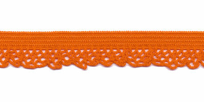 Elastisch kant oranje 12 mm (ca. 25 m)