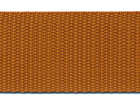 Tassenband 38 mm roestbruin (50 m)