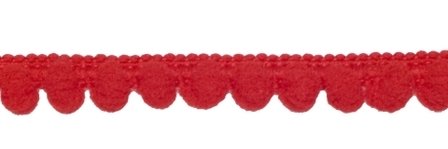 Bolletjesband rood 10 mm (ca. 32 meter)