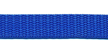 Tassenband 15 mm kobalt blauw (50 m)