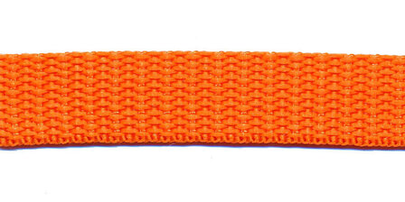 Tassenband 15 mm oranje (50 m)