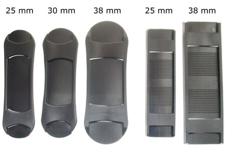 Overzicht schouder pads