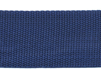 Tassenband 38 mm donker blauw (ca. 50 m)