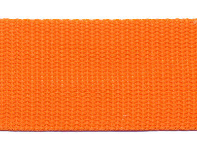 Tassenband 38 mm oranje (ca. 50 m)