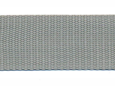 Tassenband 30 mm licht grijs (50 m)