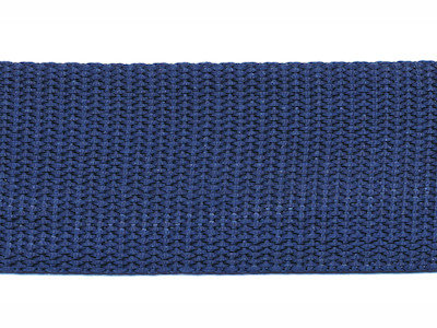 Tassenband 30 mm donker blauw (50 m)