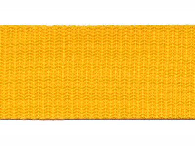 Tassenband 30 mm geel (50 m)