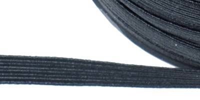 Zwart elastiek ca. 6 mm (250 m)