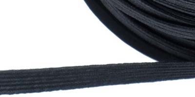 Zwart elastiek ca. 5 mm (250 m)