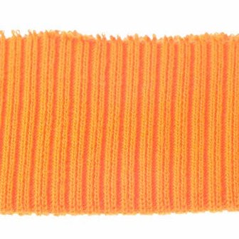 Boord licht oranje effen ca. 30 cm (6 stuks)
