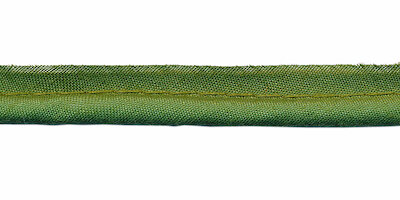 Legergroen piping-/paspelband DIK - 4 mm koord (ca. 10 meter)