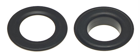 Nestels 19 mm (maat #32) zwart staal (ca. 50 sets)