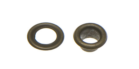Nestels 5 mm (maat #309) bronskleurig staal (ca. 100 sets)