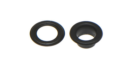 Nestels 5 mm (maat #309) zwart staal (ca. 100 sets)