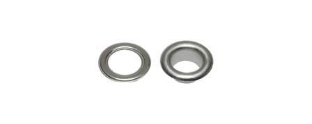 Nestels 7 mm (maat #20) aluminium (ca. 500 sets)