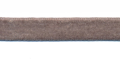 Grijs fluweelband 13 mm (ca. 32 m)