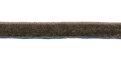 Antraciet fluweelband 9 mm (ca. 32 m)