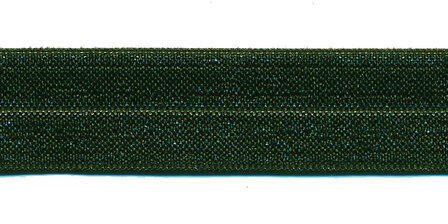 Legergroen #017 elastisch biaisband 20 mm (ca. 25 m)