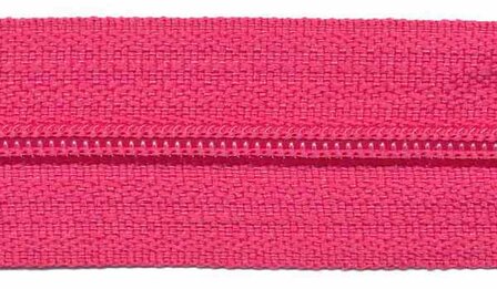 Nylon rits fuchsia #516 maat 3 (ca. 5 m)