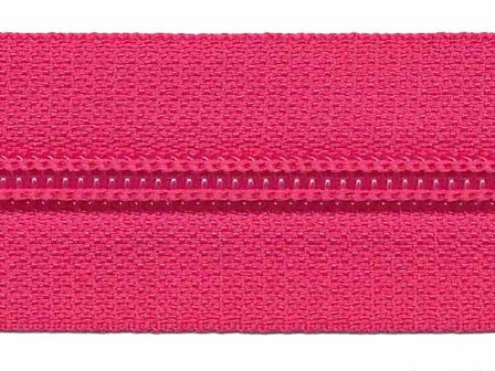 Nylon rits fuchsia #516 maat 5 (ca. 5 m)