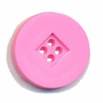 Knoop retro roze 25 mm (ca. 25 stuks)