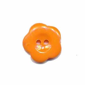 Bloemknoop oranje 15 mm (ca. 50 stuks)