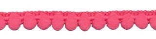 Bolletjesband fuchsia/meloen 10 mm (ca. 32 meter)