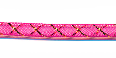 Decoslang 8 mm roze (ca. 27 meter)