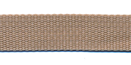 Tassenband 20 mm zand (50 m)