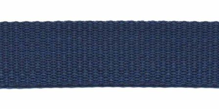 Tassenband 20 mm donker blauw (50 m)
