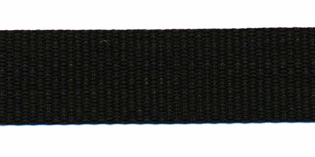 Tassenband 20 mm zwart (50 m)