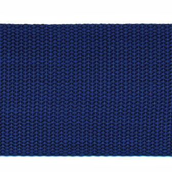 Tassenband 50 mm donker blauw (50 m)
